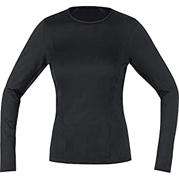 【中古】【輸入品・未使用】Gore Wear Mベースレイヤー、女性用長袖ジャージ、黒2018、36｜スカイマーケットプラス