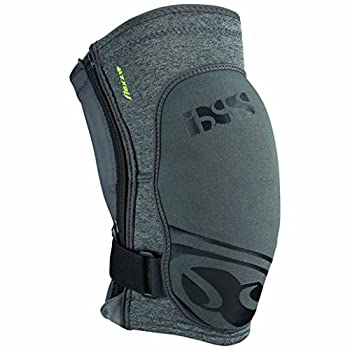 【中古】【インポート品・未当て嵌める】IXS Flow Zip Kneepad grey M | 482-510-6617-009-M