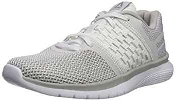 【中古】【インポート品・未当て嵌める】Reebok Women\u0027s Print Prime Runner Sneaker%ｶﾝﾏ% White/Steel%ｶﾝﾏ% 10 M US