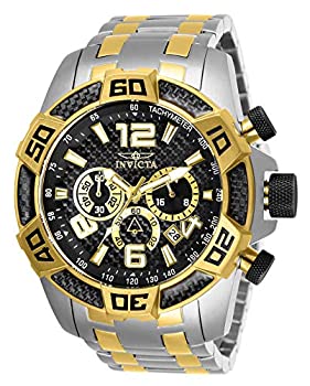 【中古】【輸入品・未使用】Invicta Men's 25856 Pro Diver Quartz Chronograph Black Dial Watch|スカイマーケットプラス