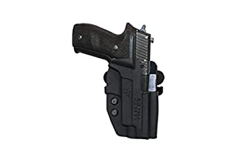 【中古】【インポート品・未当て嵌める】COMP-TAC.COM 世界的 ホルスター Sig - P226/RX/MK25 9粍/40 線路 - 右 - 黒いこと (胴締め、パドル 落っこちるオフセット)