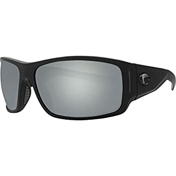 【中古】【インポート品・未当て嵌める】Costa Del Mar メンズ ケープ 矩形 黒眼鏡 US 大きさ: 67 粍
