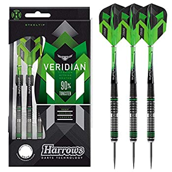 【中古】【輸入品・未使用】Harrows Veridian - タングステン鋼の先端のダーツ - Veridian - 25 g｜スカイマーケットプラス