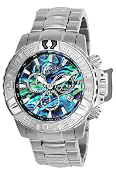 【中古】【輸入品・未使用】Invicta Men's 25097 Subaqua Quartz Chronograph Blue%ｶﾝﾏ% Green Dial Watch