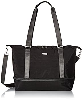 【中古】【輸入品・未使用】Baggallini 拡張可能なキャリーオンダッフル US サイズ: One Size カラー: ブラック｜スカイマーケットプラス