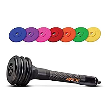 【中古】【インポート品・未当て嵌める】TRUGLO AG815B 挙げ句の果て競り合い、増嵩カーボンファイバースタビライザー、8in 黒いこと。
