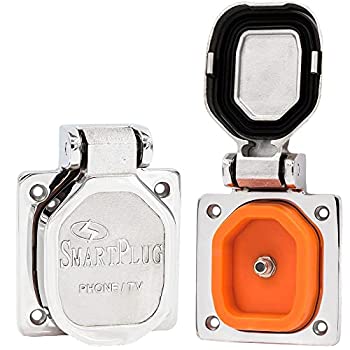 【中古】【輸入品・未使用】SmartPlug TV/インターネットコネクタ???ステンレススチール