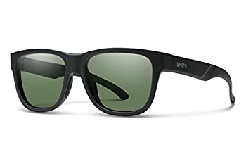 【中古】【インポート品・未当て嵌める】Smith Optics ローダウン か細い 2 黒眼鏡 引っ敷き黒いこと/クロマポップ 偏光薄墨色緑であること 一大きさ