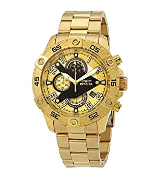 【中古】【輸入品・未使用】Invicta Men's 26098 S1 Rally Quartz Multifunction Gold Dial Watch