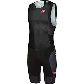 【中古】【輸入品・未使用】(Small%ｶﾝﾏ% Black) - Castelli Men's Free ITU Tri Suit