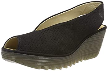【中古】【輸入品・未使用】FLY London Yazu736フライパンプス レディース US サイズ: 9-9.5 カラー: ブラック