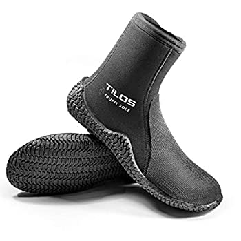 【中古】【インポート品・未当てはめる】Tilos TruFit Diveブーツ、先ずもってTruly万物の霊長科学技術Scubaブーティ、で当てはめる能力のある3?粍遊撃手、3?粍チタン、5?粍チタン、5?粍 THERMOWALL、7?粍チタン Me