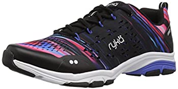 【中古】【インポート品・未当て嵌める】[Ryka] レディース US 大きさ: 9 W US 色つや: 黒いこと