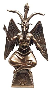 【中古】【輸入品・未使用】Pacific Giftware Goat Baphomet Satanism Sabbatic Sculpture%ｶﾝﾏ% Bronze by Pacific Giftware