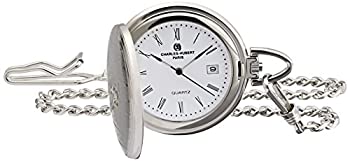【中古】【輸入品・未使用】Charles-Hubert Paris Hunter Case Quartz Pocket Watch