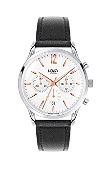 【中古】【インポート品・未当て嵌める】Henry英国の首都hl41-cs-0011メンズハイゲートホワイトブラッククロノグラフウォッチ