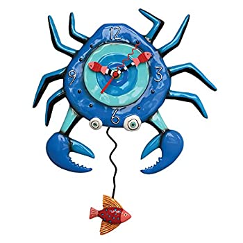 【中古】【輸入品・未使用】Allen Designs カニ振り子時計