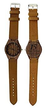 【中古】【輸入品・未使用】15周年記念 15周年 Still Counting Husband 彫刻木製時計セット ナチュラルウッド｜スカイマーケットプラス