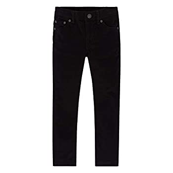 【中古】【輸入品・未使用】(リーバイス) Levi's ボーイズ 511 スリムフィット ソフト起毛パンツ US サイズ: 12 カラー: ブラック