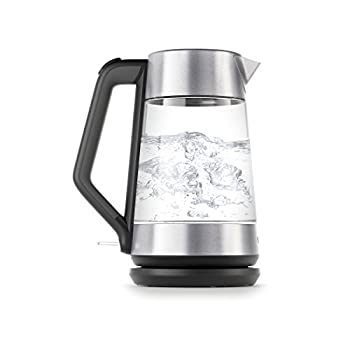 【中古】【輸入品・未使用】OXO On Cordless Glass Electric Kettle%ｶﾝﾏ% Stainless Steel｜スカイマーケットプラス