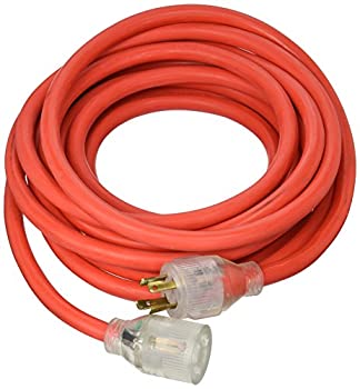 【中古】【輸入品・未使用】TruePower 25?' 10?/4ジェネレータコードW/Lightedエンド透明プラグ???レッド
