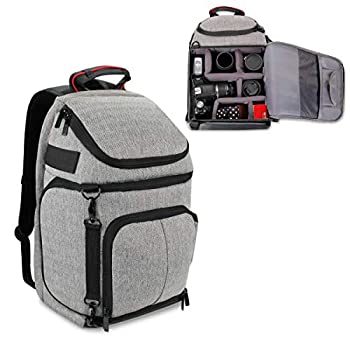 【中古】【輸入品・未使用】USA Gear U Series Camera Backpack (Gray)