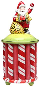 【中古】【インポート品・未当て嵌める】Santa Cookie Jar