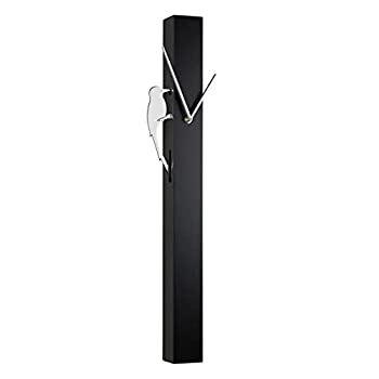 【中古】【輸入品・未使用】Torre＆Tagus 901296キツツキの動きの鳥の時計、黒