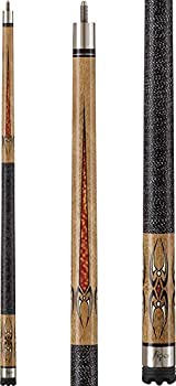 【中古】【輸入品・未使用】Viper Sinister 58?%ﾀﾞﾌﾞﾙｸｫｰﾃ% 2ピースビリヤード/プールキュー、Natural Ash with Amber /ブラックポイント