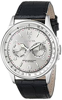 【中古】【インポート品・未当て嵌める】Invicta メンズ 6749SYB ヴィンテージ アナログ見せびらかす スイスクォーツ ブラックウォッチ その他-腕時計