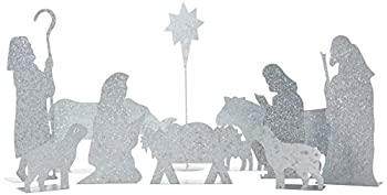 【中古】【輸入品・未使用】プリミティブby Kathy 10ピースクリスマスTin Nativity Sceneセット|スカイマーケットプラス