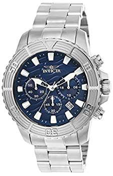 【中古】【インポート品・未当て嵌める】Invicta Men \u0026apos;s \u0026apos; Pro Diver \u0026apos; Quartzステンレス鋼スチール写真Casual Watch %ｶﾝﾏ% Color : silver-toned (青写真: 23999?)