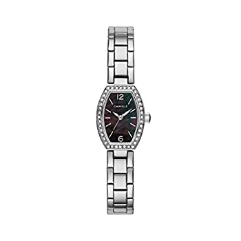 【中古】【インポート品・未当て嵌める】Caravelle 43l204?Ladies Crystal Mop Tonneau Watch