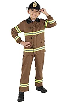 【中古】【輸入品・未使用】Dress Up America 消防士コスチューム 子供用 ロールプレイ 消防士コスチューム
