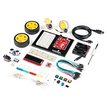 【中古】【インポート品・未当て嵌める】SparkFun Inventors Kit v4.1 Arduino未経験者一揃いの道具 客体年算10歳以上 学び取るプログラム陰電子当て嵌める取りかかる 受けつたえる 学年 製造業者 あき場所寄託図書館 パソコン-その他