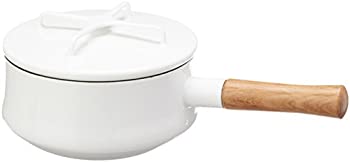 【中古】【インポート品・未当て嵌める】DANSK コベンスタイルII 片手なべ 18珊 白いこと 833300