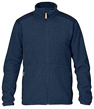 【中古】【インポート品・未当て嵌める】Fjallravenメンズステンフリースジャケット、ダークネイビー、XL