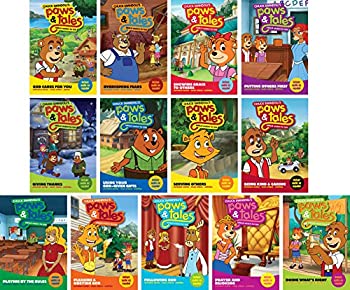 【中古】【輸入品・未使用】Chuck Swindoll's Paw and Tales Set of 13 Volumes - Biblical Wisdom for Kids - Stories Include God Cares for You%ｶﾝﾏ%｜スカイマーケットプラス