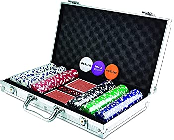 【中古】【輸入品・未使用】KOVOT チップ300枚 ダイス柄 ポーカーセット アルミケース入り (11.5gチップ)