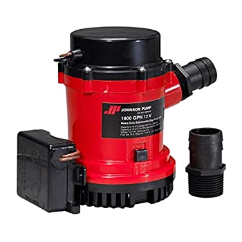 【中古】【インポート品・未当て嵌める】ジョンソン揚水機1600Gphウルティマコンボビルジポンプ - 12V