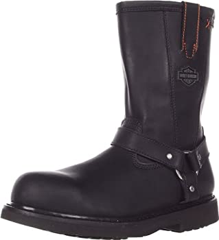 【中古】【輸入品・未使用】[Harley-Davidson] Men's Bill Steel Toe Harness Boot