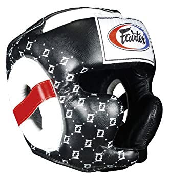 【中古】【輸入品・未使用】FairtexスーパーSparring Headguard L