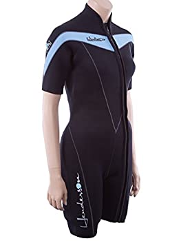 【中古】【インポート品・未当て嵌める】Henderson Womens 3?粍 Thermoprene Frontzip Shorty