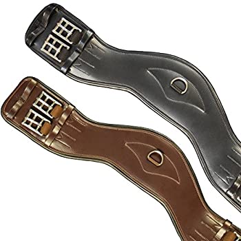 【中古】【輸入品・未使用】(28%ｶﾝﾏ% Brown) - Total Saddle Fit - Shoulder Relief Girth - Dressage