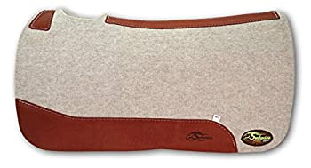 【中古】【インポート品・未当て嵌める】100?% %ﾀﾞﾌﾞﾙｸｫｰﾃ% Extra Fine %ﾀﾞﾌﾞﾙｸｫｰﾃ%ウールサドルパッドby未申部3?/ 4?%ﾀﾞﾌﾞﾙｸｫｰﾃ%または1?%ﾀﾞﾌﾞﾙｸｫｰﾃ%厚 白いこと