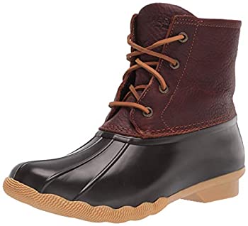 【中古】【輸入品・未使用】Sperry Top-Sider Women's Saltwater Rain Boot%ｶﾝﾏ% Tan/Dark Brown%ｶﾝﾏ% 9 W US｜スカイマーケットプラス