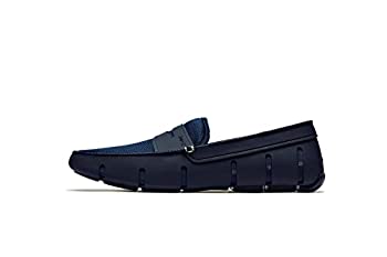 【中古】【インポート品・未当て嵌める】SWIMS Men\u0027s Penny Loafer Navy 7 M US