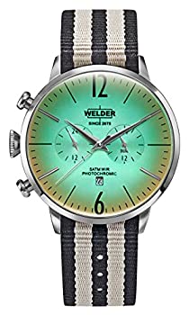 【中古】【輸入品・未使用】溶接機MoodyストーンリバーシブルナイロンDual Time Watch with Date 45?mm｜スカイマーケットプラス