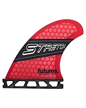 【中古】【インポート品・未当て嵌める】Future Fins ストレッチハニカムクアッドフィンセット さくら色-黒いこと