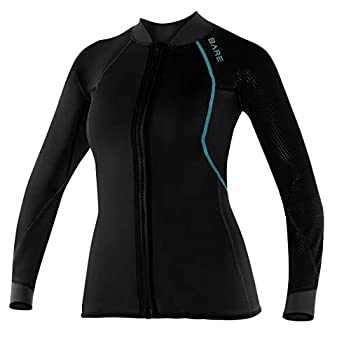 882689145384 Bare レディース EXOWEAR フルジッパーウェットスーツジャケット(6)